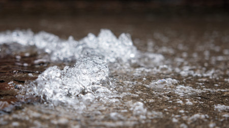 Water pipe burst