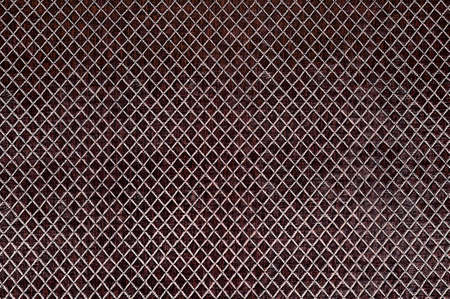 Texture of the brown artificial leather, square.の写真素材
