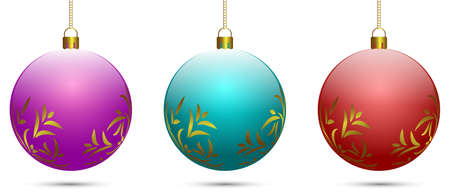 Vector drawing. Festives. Christmas decorations. Christmas conceptのイラスト素材