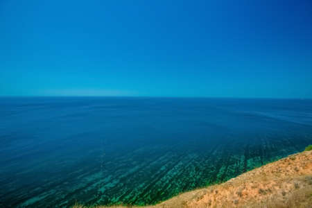 Dead Sea seashoreの写真素材