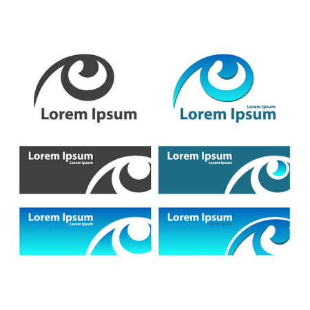 Eye vision vector  designのイラスト素材