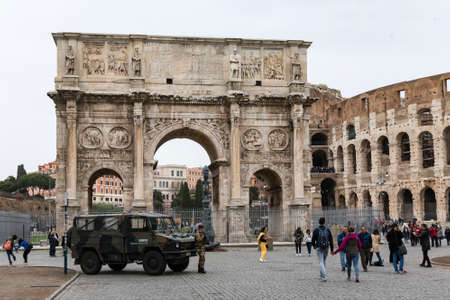 Colosseum in our time, Rome, Italyのeditorial素材