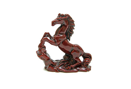 figure of the horse closeの写真素材