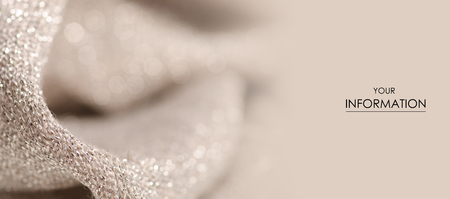 Fabric macro blouse silver pattern blurred backgroundの写真素材