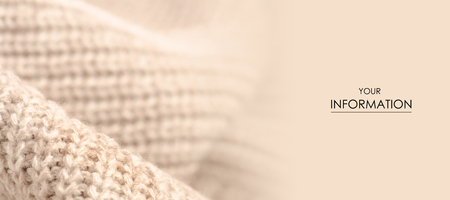 Wool fabric macro photo light pattern blurred backgroundの写真素材