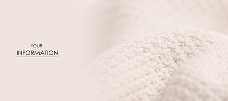 Wool fabric macro photo light pattern blurred backgroundの写真素材