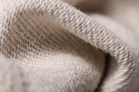 Cloth textile material fashion gray white macro blurred background