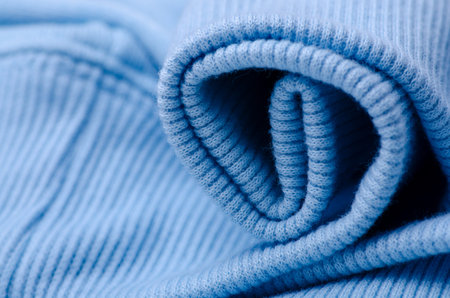 Blue material fabric textile texture clothing blur background