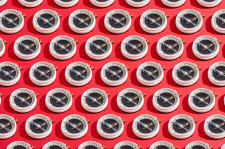 compass collage pattern setの写真素材