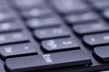 Laptop Keyboard macroの写真素材