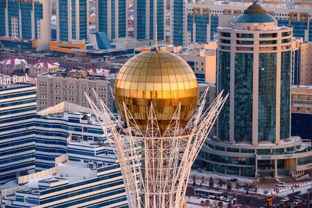 astana kazakhstanの写真素材