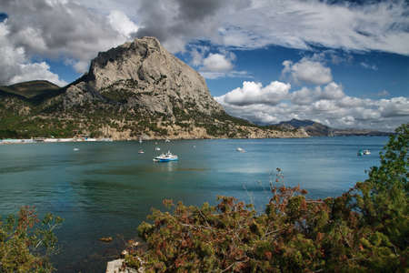 Sea resort on the Black Seaの写真素材