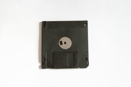 floppy disk on white background