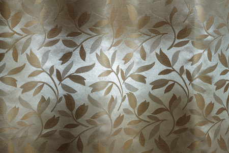 the patterns on the fabricの写真素材