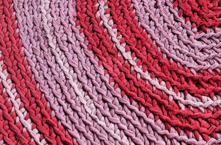 round rug close up