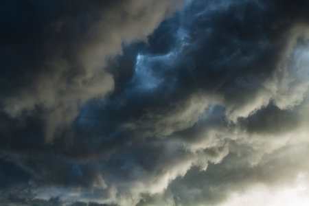 Dramatic sky background