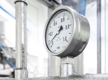 Industrial device of measurement of pressure - manometerの写真素材