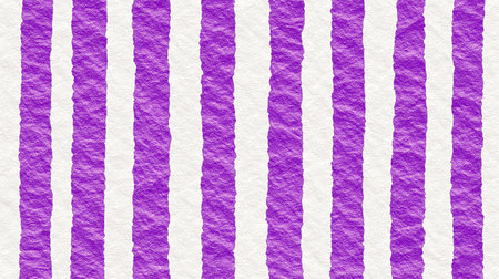 Purple Painted Stripes Reveal Textured Background Detail Vertical Violet Lines Illustrate Abstract Artistic Designの写真素材