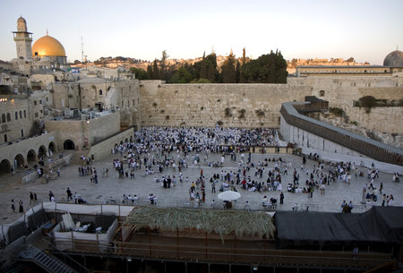 Temple mountain in Jerusalem - dome of the rock