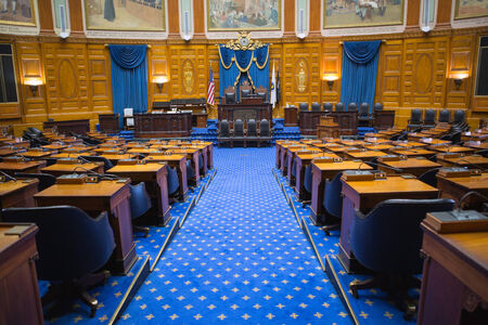  Massachusetts State House interior in Boston, USAのeditorial素材