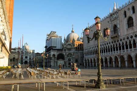 Saint Mark's Basilica in Venice, Italyのeditorial素材