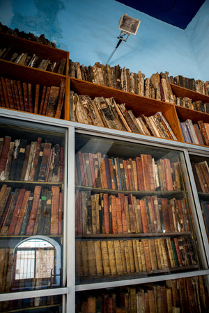 Old library in Zefat old city, Israelのeditorial素材