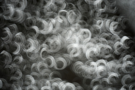 Silver bokeh moonlightの写真素材