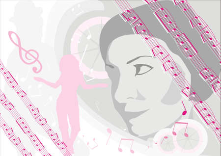 musicのイラスト素材