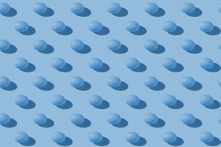 Colored easter egg creative pattern