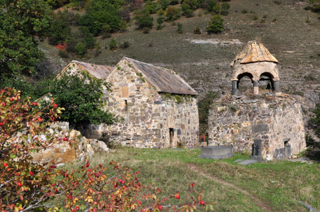 Srbanes Monastery built in VIII-XVII centuries. Ardvi, Armenia.