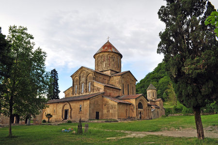 Gelati  is a medieval monastic complex near Kutaisi, Georgia