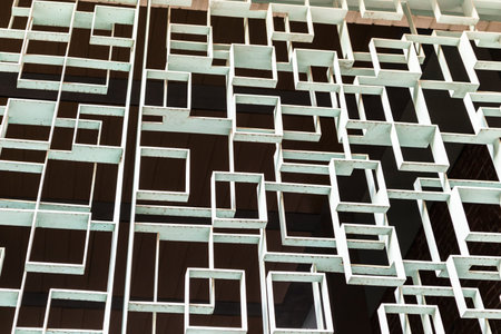 pattern metal fence background design architecture abstract minimalism