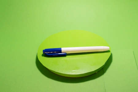 markers for the white board isolated chroma key equipmentの写真素材