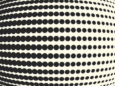 Vector abstract, retro halftone dots. Overlay element. Black dots, circles on a light isolated background.のイラスト素材