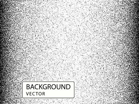 Abstract vector gradient noise. Grunge texture overlay with fine dissolving particles on isolated background. Possibility of overlay.のイラスト素材