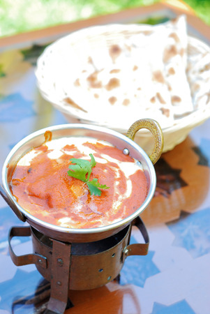 Butter Chicken, one of famous Indian Cuisineの写真素材