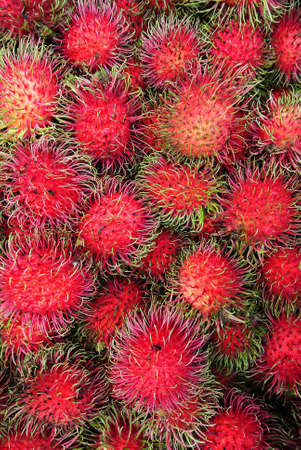 rambutan delicious thai fruit の写真素材