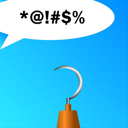 Pirate swears vectotre illustrationのイラスト素材