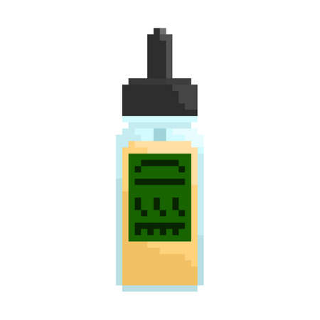 E-liquid for web sites and games.のイラスト素材