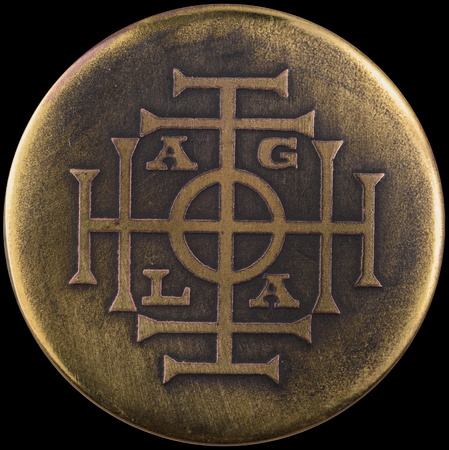AGLA is a magical name of Godの写真素材