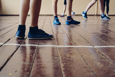 Sport. Sporty Legs In Sportwear. Fitness Conceptの写真素材
