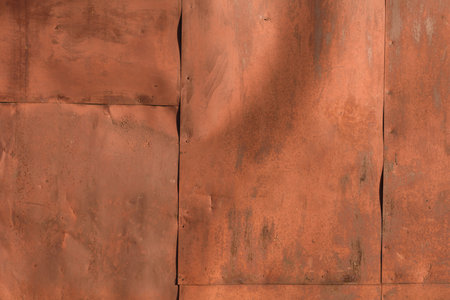 rusty rustic fence