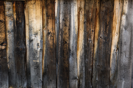 old wooden fenceの写真素材