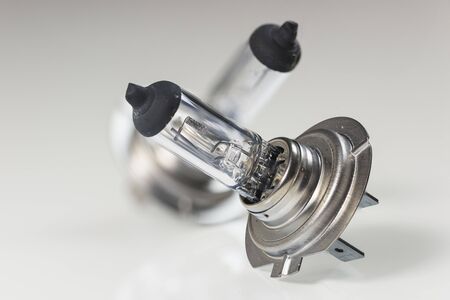 car headlight lamp H7の写真素材