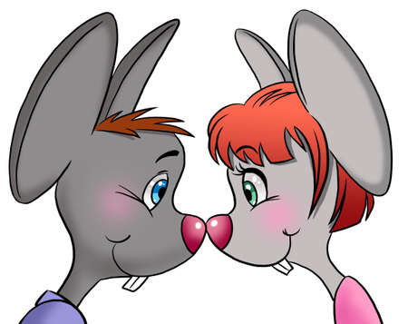 Romantic coupleの写真素材