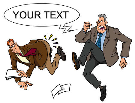 You are fired  Motivational kickの写真素材