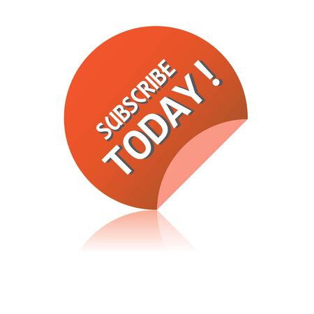 subscribe todayのイラスト素材