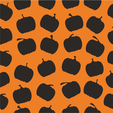 halloween seamless patternのイラスト素材
