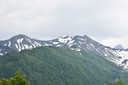 Northern Albanian mountains in Vermosh, Albania. Visit Albania