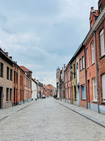 Bruges, the famous historical and touristic city of Belgium.のeditorial素材